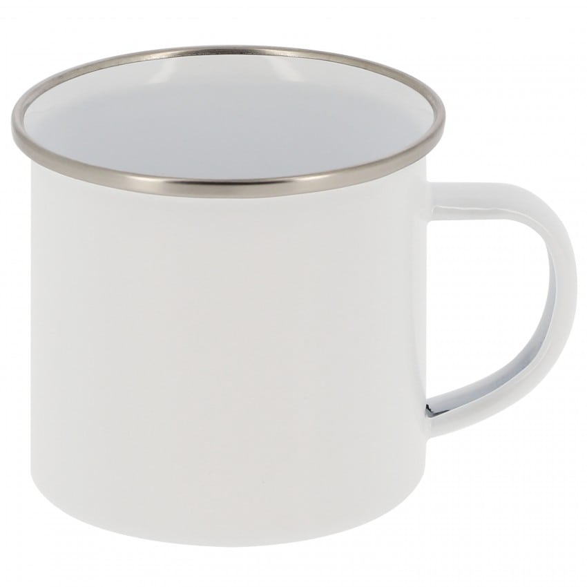 Mug émail blanc 355ml pour sublimation