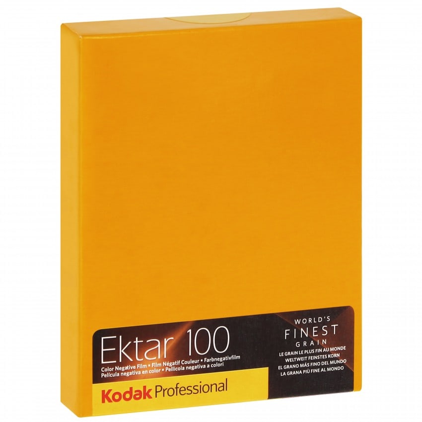 EKTAR 100 Format 4x5 inch - 10 feuilles - à l'unité