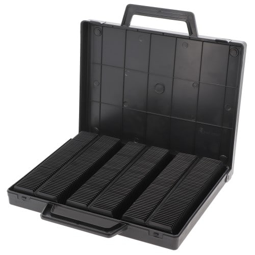 HAMA - Valise de transport pour boîtes diapositives empilables + 6 paniers de 50 diapos