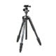 Trépied Element MII Mobile Bluetooth + Rotule Ball - Aluminium noir - 4 sections