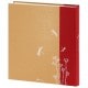 traditionnel GREENEARTH LIBELLULE - 100 pages ivoires - 600 photos - Couverture Rouge 34,2x37,4cm