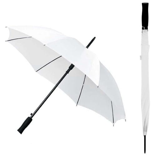 Parapluie blanc - Diamètre 102cm