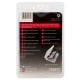 Boîtier de rangement carte INTEGRAL transparent - pour 4 SD ou 3 SD + 1 Micro SD ou 2 SD + 2 Micro SD