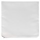 Housse de coussin TECHNOTAPE blanche - Forme carré - 100% polyester sensation coton - Dim. 45x45cm (à utiliser avec réf. TSPS010