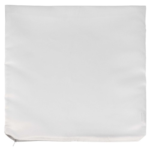 Housse de coussin TECHNOTAPE blanche - Forme carré - 100% polyester sensation coton - Dim. 45x45cm (à utiliser avec réf. TSPS010