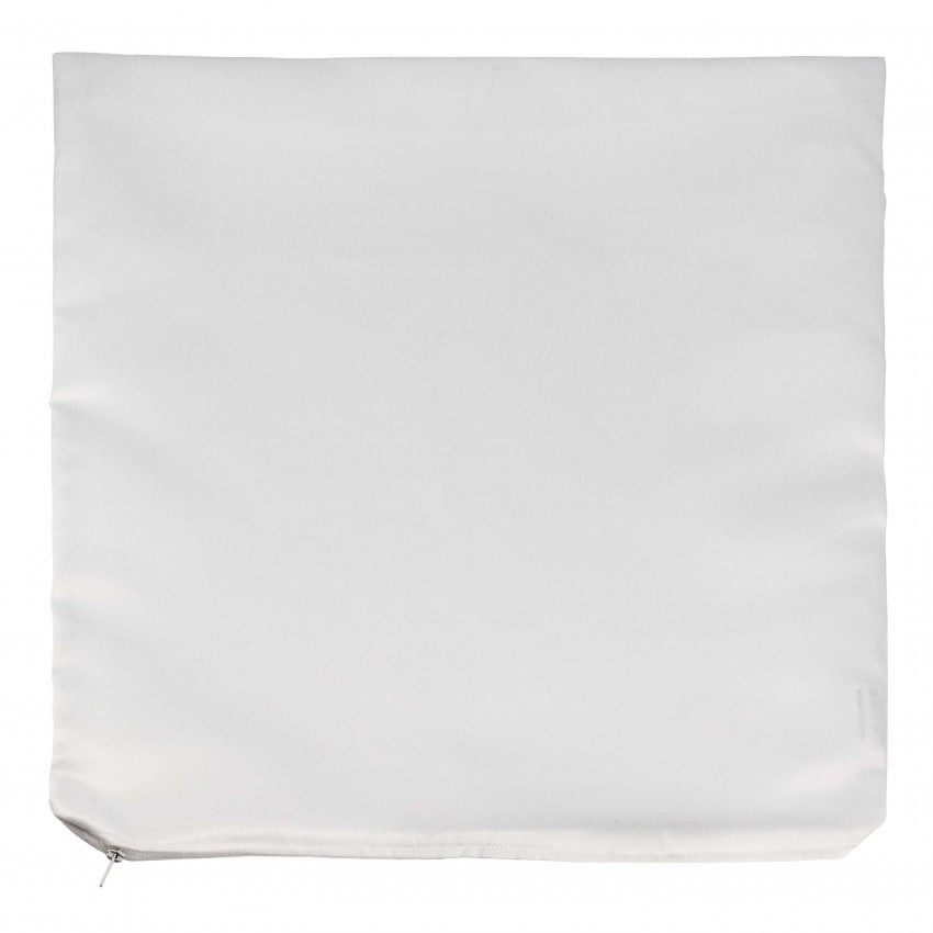 Housse de coussin blanche 40x40cm pour sublimation (l''unité)