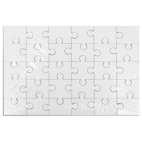 Puzzle UNISUB Unisub forme rectangle - Bois - Dim. 17,5x25cm - 30 pièces