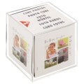 BRIO - Cadre photo multivues Béa Cristal cube en plexiglas pour 6 photos 9x9cm