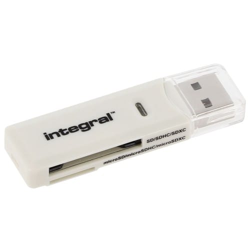 Lecteur carte mémoire INTEGRAL USB 3.0 SD & microSD