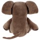 Eléphant + T-shirt blanc - Hauteur 23cm