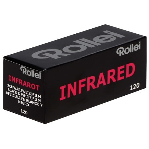 ROLLEI - Film noir et blanc INFRARED 400 - Format 120 - à l'unité