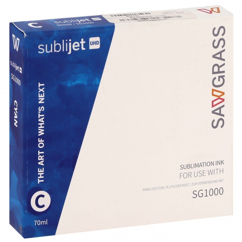 SubliJet-UHD - Cyan 70ml - pour Sawgrass SG1000