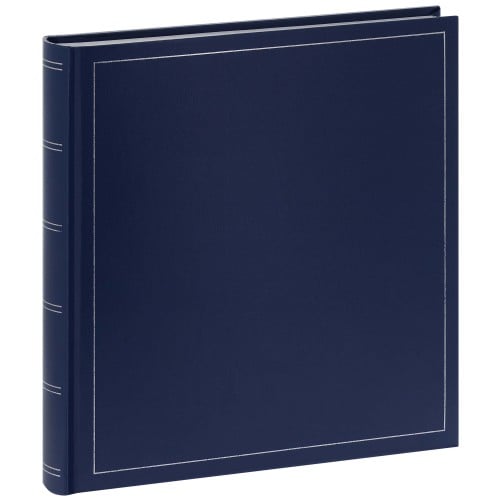 GOLDBUCH - Album photo traditionnel CLASSIC - 100 pages blanches + feuillets cristal - 400 photos - Couverture Bleue 30x31cm