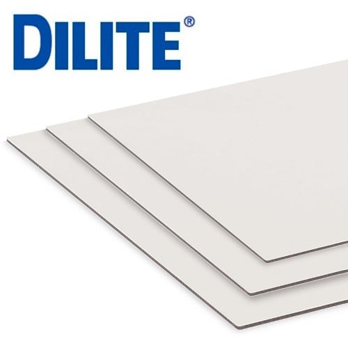 DILITE - Panneau Alu 1 face adhésive