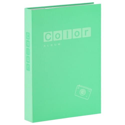 ZEP - Album photo à pochettes avec mémo COLOR - 100 pages blanches - 300 photos - Couverture Verte 22,5x32,5cm