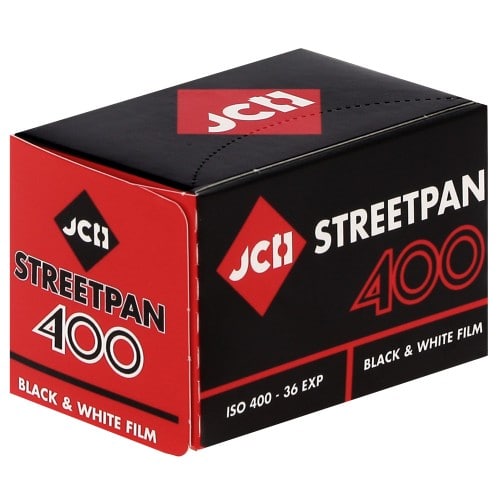 JCH - Film noir et blanc STREET PAN 400 Format 135 - 36 poses - à l'unité