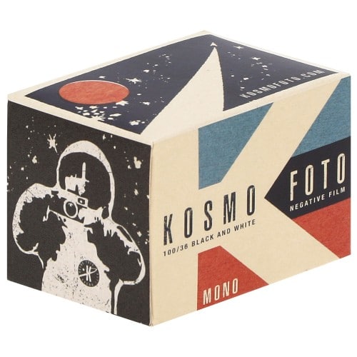 KOSMO - Film noir et blanc FOTO MONO 100 Format 135 - 36 poses - Vendu par 10