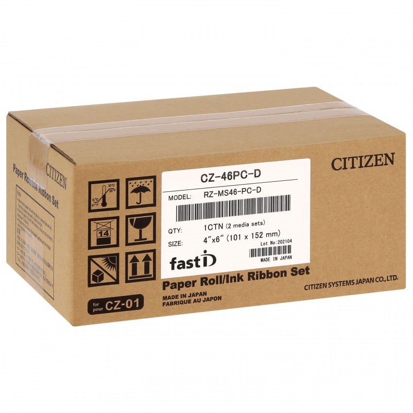 pour FAST-ID - Carton de 108 tirages 10x15cm (distribué depuis 2021)