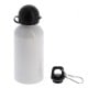 Gourde TECHNOTAPE aluminium blanche 500ml avec 2 bouchons