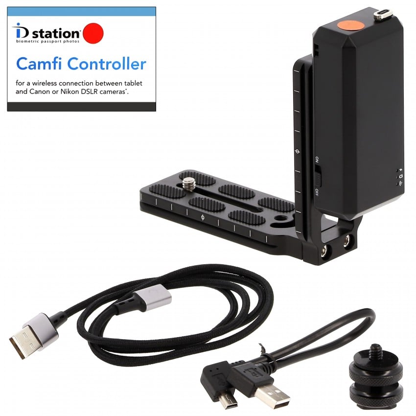 Accessoire kiosk identité ID STATION CamFi controller - Pour remplacement carte Eye-Fi sur ID STATION - Compatible reflex CANON 