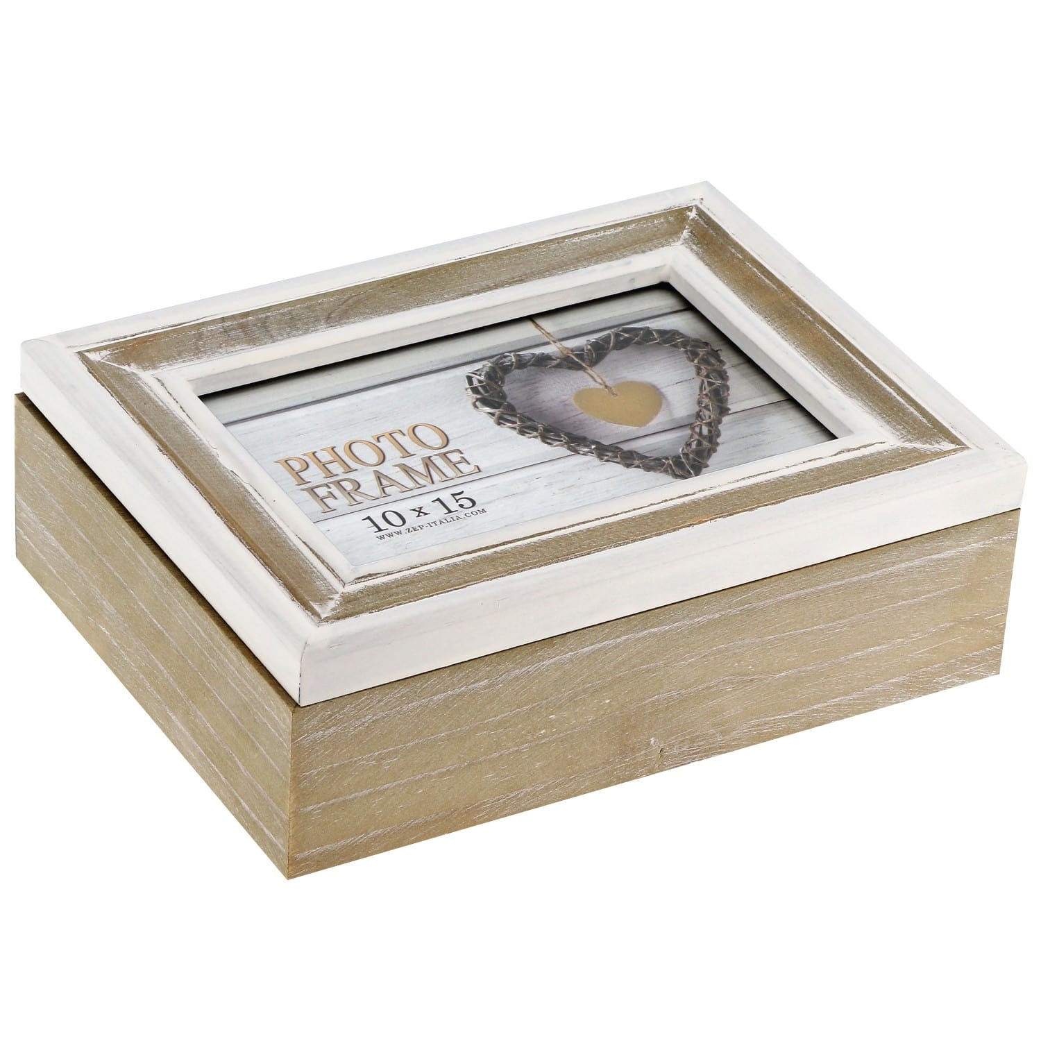 Boîte cadre photo ZEP Zacapa 10x15cm (Bois)