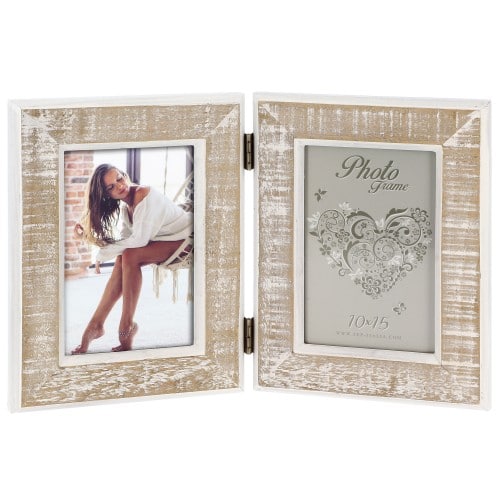 ZEP - Cadre photo multivues Levico pour 2 photos 10x15 (Bois)