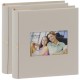 Carpentras Pack 2 Albums beige mémo Erica ''Square'' 300ph 11,5x15