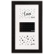Carpentras Multivues Erica ''céleste'' bois paillettes 3ph 10x15 Argent