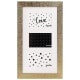 Carpentras Multivues Erica ''céleste'' bois paillettes 3ph 10x15 Argent