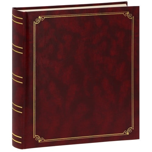 ZEP - Album photo traditionnel CLASSICO - 100 pages blanches - 400 photos - 29x31cm - Couverture Bordeaux