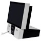 Borne (sans imprimante) DiLand 23" noir & blanc - sans imprimante ticket - logiciel kiosk intégré (KDL) - conseillé pour NORITSU