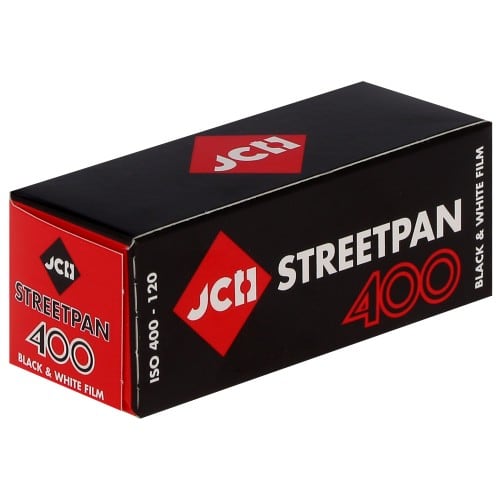JCH - Film noir et blanc STREET PAN 400 Format 120 - à l'unité