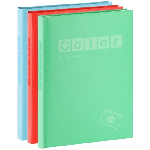 Zep Pack 3 Albums Trad. Pergamin Color 24x32 60P Vert/Rouge/Bleu
