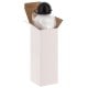 Gourde TECHNOTAPE aluminium blanche 500ml avec 2 bouchons