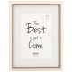 S46WG (MDF) avec passe-partout blanc