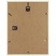 S46WG (MDF) avec passe-partout blanc