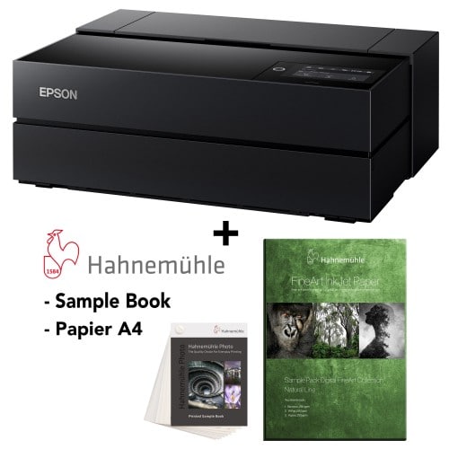 EPSON - Imprimante grand format - Pack SureColor SC-P700 + Sample book Photo + Sample Pack Natural Line A4 Hahnemühle