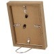 Cadre photo DEKNUDT S40A-P1 (MDF) avec passe-partout blanc