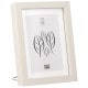 Cadre photo DEKNUDT S40A-P1 (MDF) avec passe-partout blanc