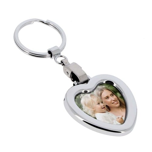 Porte-clef photo DEKNUDT rectangle - Plexi - Pour photo 3,5x4,5cm - livré  en sachet transparent individuel