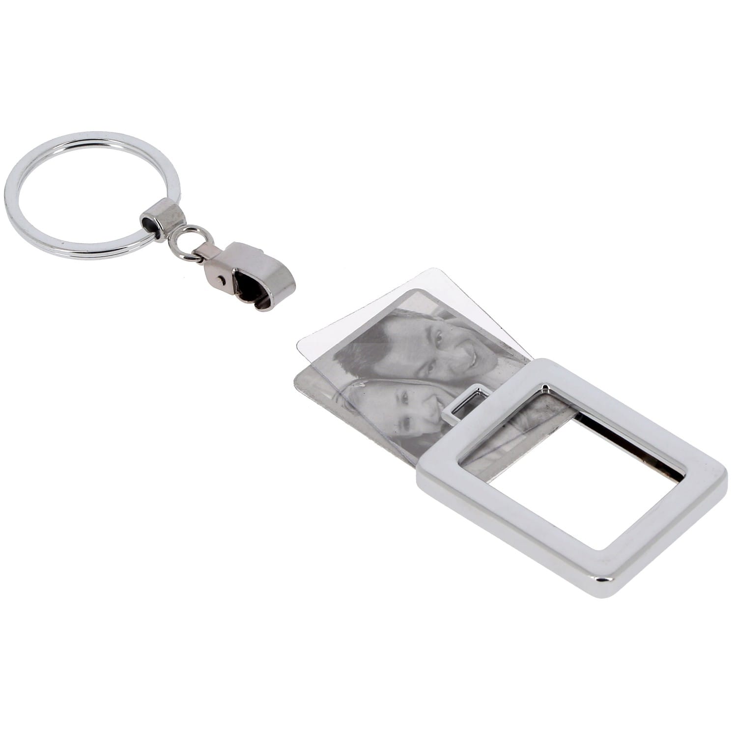 4 porte-clés photo rectangle transparent 30x45mm - artemio 14020055 - Etui  porte-clés - Achat & prix
