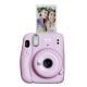 Instax Mini 11 - Format photo 62 x 46mm - Livré avec 2 piles LR6 et dragonne - Lilac Purple (Violet) (Reconditionné)