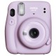 Instax Mini 11 - Format photo 62 x 46mm - Livré avec 2 piles LR6 et dragonne - Lilac Purple (Violet) (Reconditionné)