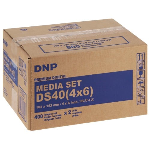 Consommable thermique pour DS40 - 10x15cm - 800 tirages (Reconditionné)