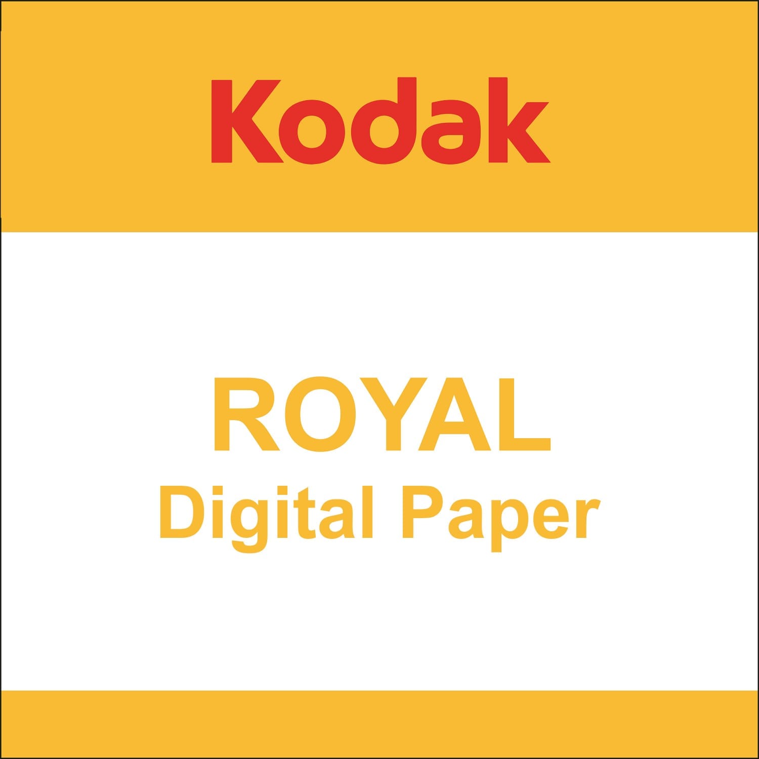 Kodak ROYAL Digital Paper - Papier Argentique PRO
