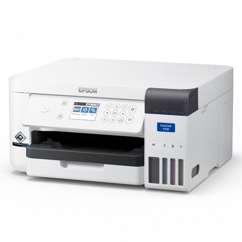 A4 SureColor SC-F100 - pour transfert (livrée avec un jeu de 4 encres) (Reconditionné)