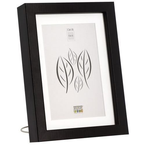 DEKNUDT - Cadre photo S40A-P1 (MDF) avec passe-partout blanc
