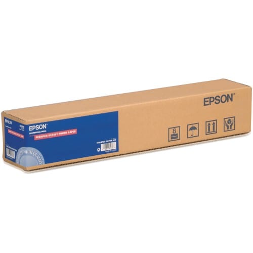 EPSON - Papier jet d'encre Photo Premium glacé 166g - 44" (111,8cm) - 30,5m