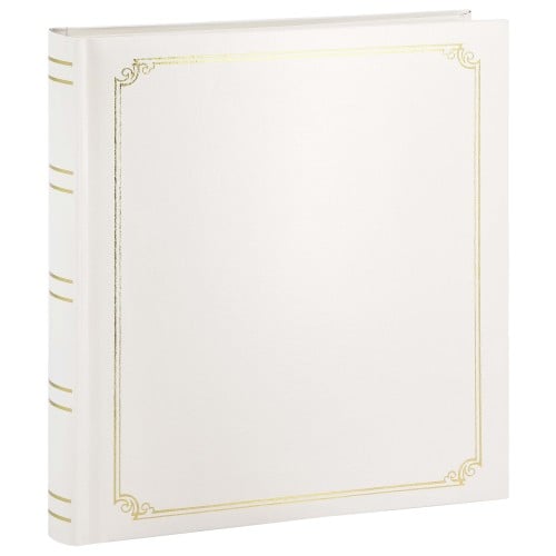 ZEP - Album photo adhésif Mariage ADHESIVE - 60 pages blanches - 240 photos - Couverture Blanche 30,5x32cm