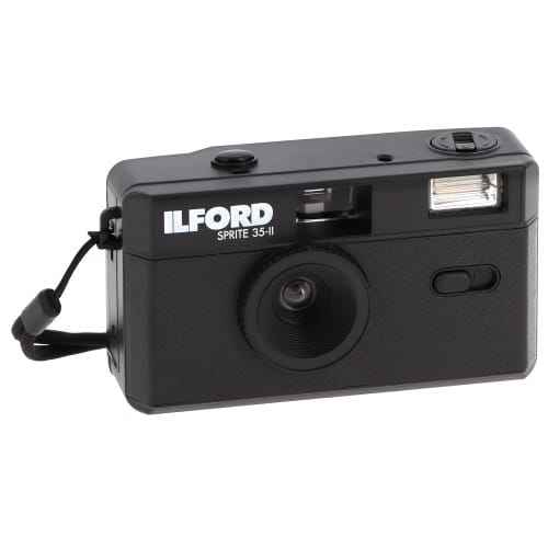 ILFORD - Appareil photo rechargeable Sprite 35-II - Noir